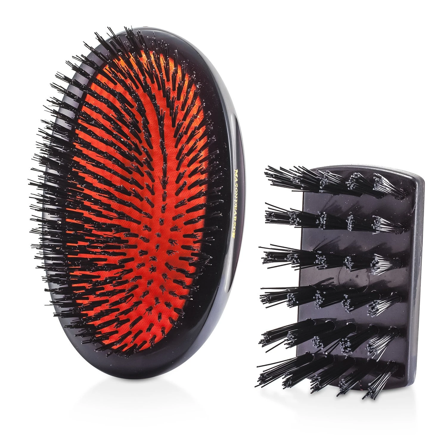 Mason Pearson Boar Bristle - Sensitive Military Pure Bristle Medium Size Hair Brush (Dark Ruby) 1pc 5 Mason Pearson Boar Bristle - Sensitive Military Pure Bristle Medium Size Hair Brush (Dark Ruby) 1pc - Image 3