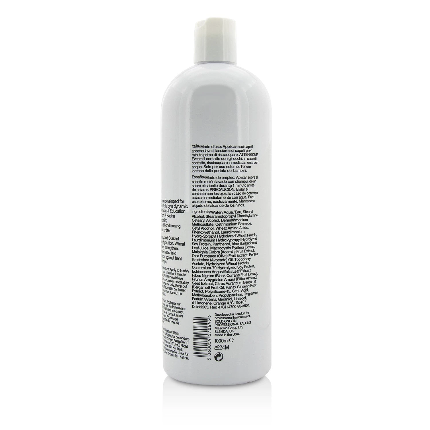 Label.M Moisturising Conditioner (Rehydrates Dry And Damaged Hair) 1000ml/33.8oz 4 Label.M Moisturising Conditioner (Rehydrates Dry And Damaged Hair) 1000ml/33.8oz - Image 2