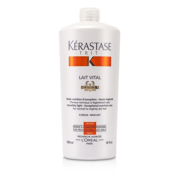 Kérastase Kerastase Nutritive Lait Vital Incredibly Light - Exceptional Nutrition Care (For Normal To Slightly Dry Hair) 1000ml/34oz 3 Kérastase Kerastase Nutritive Lait Vital Incredibly Light - Exceptional Nutrition Care (For Normal To Slightly Dry Hair) 1000ml/34oz