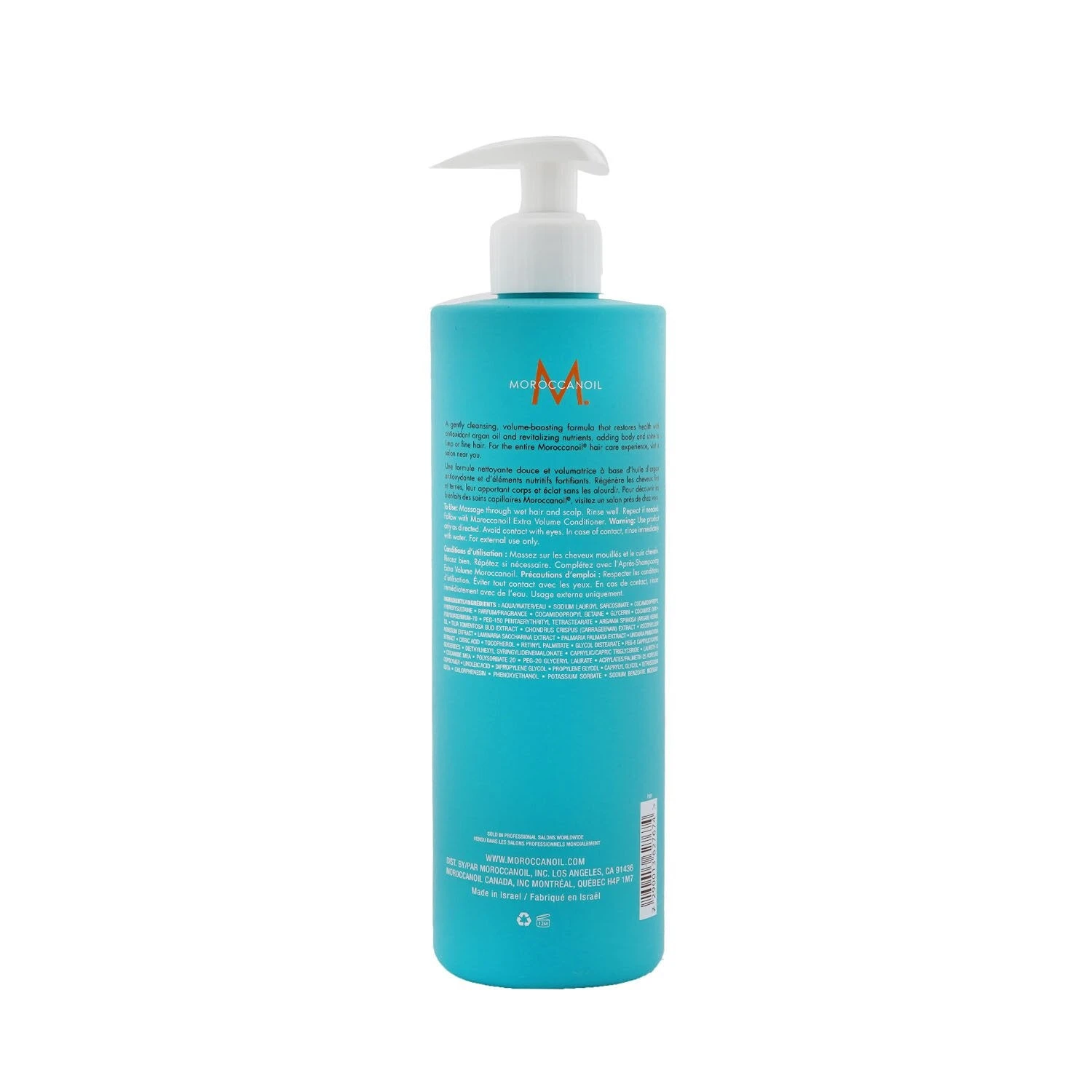 Moroccanoil Extra Volume Shampoo (For Fine Hair) 500ml/16.9oz 11 Moroccanoil Extra Volume Shampoo (For Fine Hair) 500ml/16.9oz - Image 9