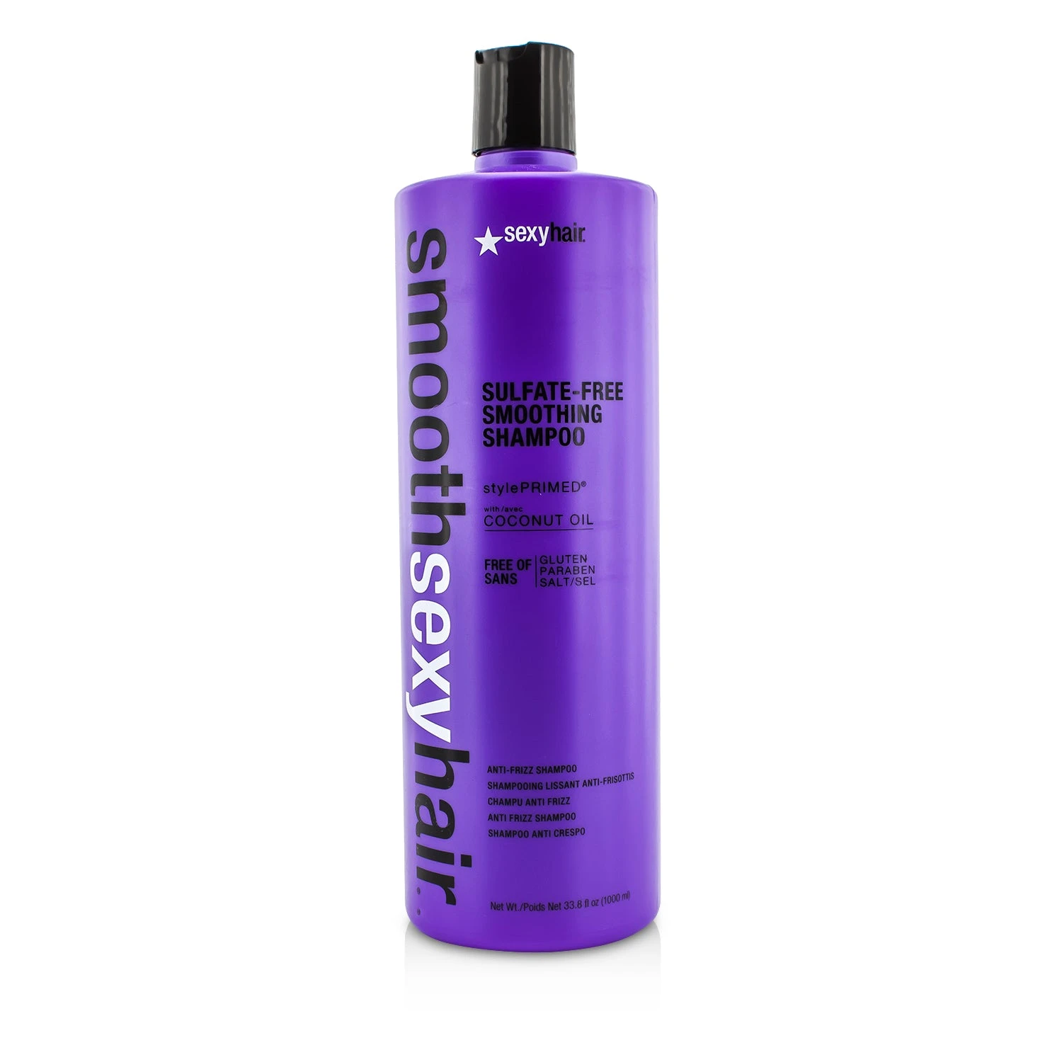 Sexy Hair Concepts Smooth Sexy Hair Sulfate-Free Smoothing Shampoo (Anti-Frizz) 1000ml/33.8oz 3 Sexy Hair Concepts Smooth Sexy Hair Sulfate-Free Smoothing Shampoo (Anti-Frizz) 1000ml/33.8oz