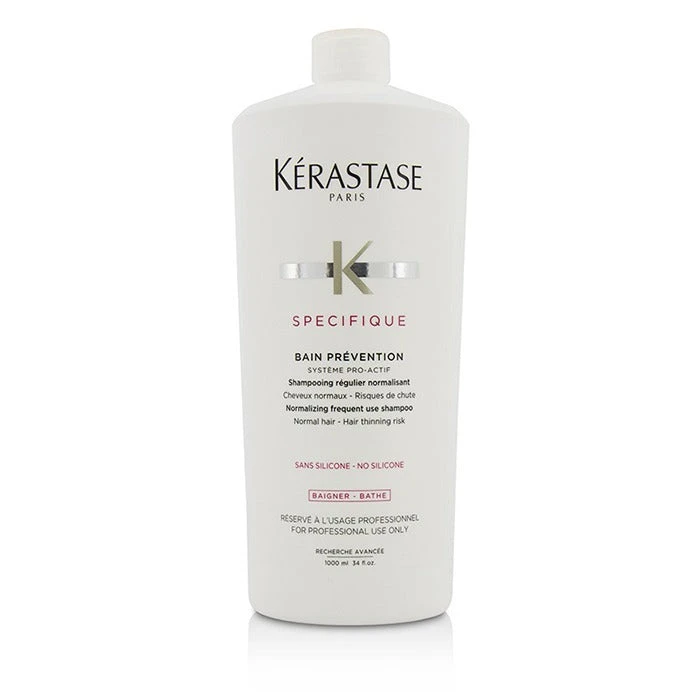 Kérastase Kerastase Specifique Bain Prevention Normalizing Frequent Use Shampoo (Normal Hair - Hair Thinning Risk) 1000ml/34oz 3 Kérastase Kerastase Specifique Bain Prevention Normalizing Frequent Use Shampoo (Normal Hair - Hair Thinning Risk) 1000ml/34oz