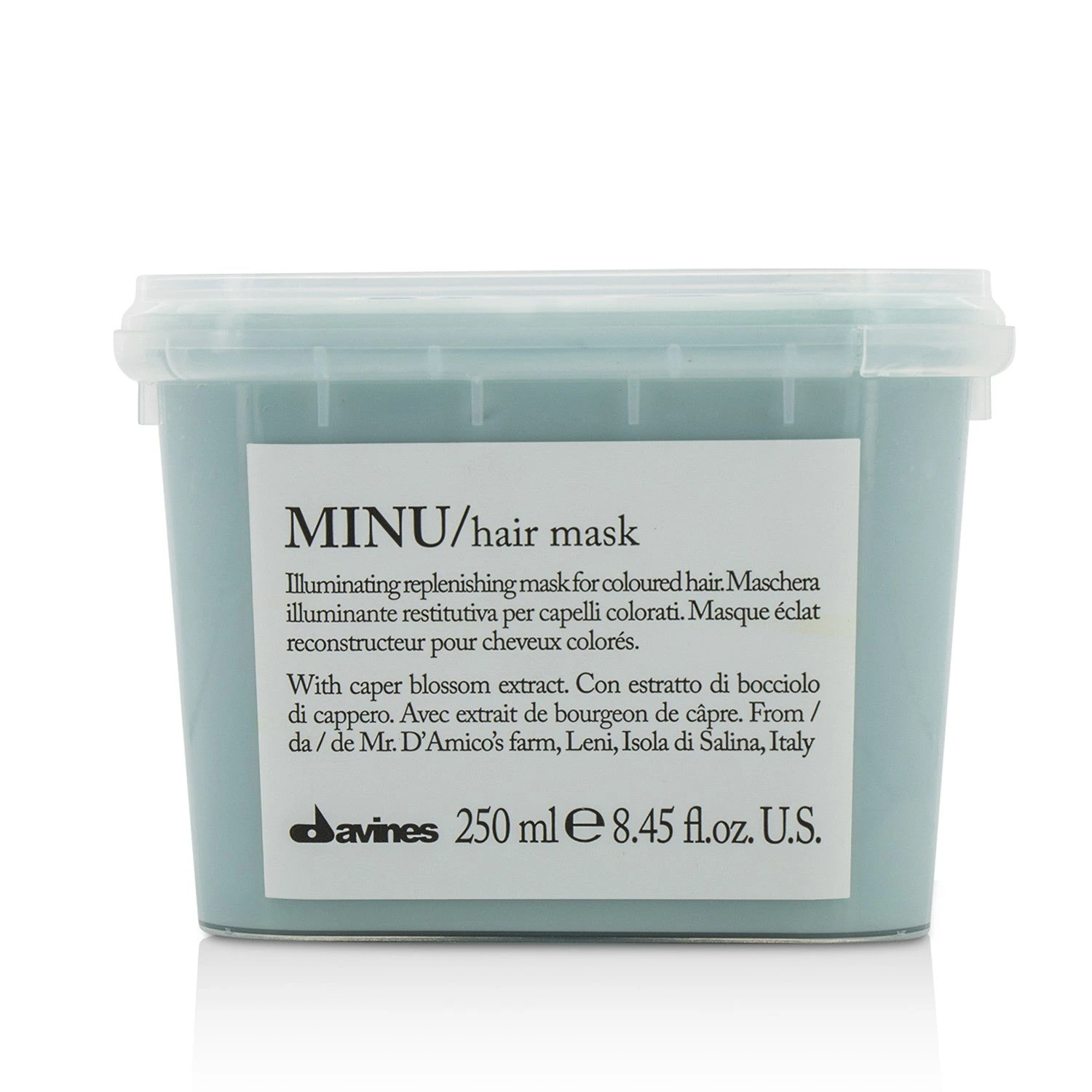 Davines Minu Illuminating Replenishing Mask (For Coloured Hair) 250ml/8.73oz 4 Davines Minu Illuminating Replenishing Mask (For Coloured Hair) 250ml/8.73oz - Image 2