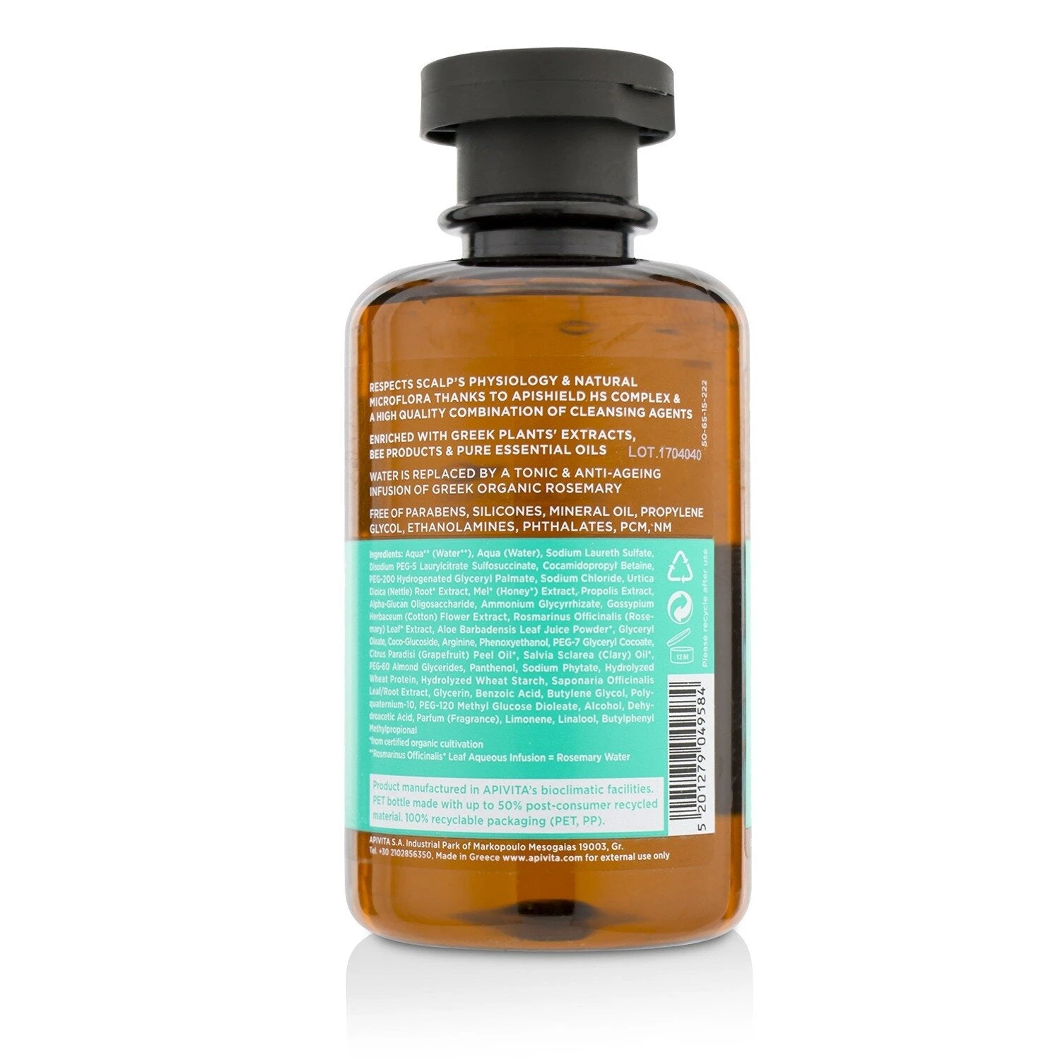 Apivita Oily Roots & Dry Ends Shampoo With Nettle & Propolis 250ml/8.45oz 4 Apivita Oily Roots & Dry Ends Shampoo With Nettle & Propolis 250ml/8.45oz - Image 2