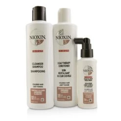 Nioxin 3D Care System Kit 3 - For Colored Hair, Light Thinning, Balanced Moisture 3pcs -Kérastase Shop 22116090914 2