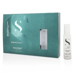 AlfaParf Semi Di Lino Reconstruction Reparative Lotion (Damaged Hair) 6x13ml/0.44oz