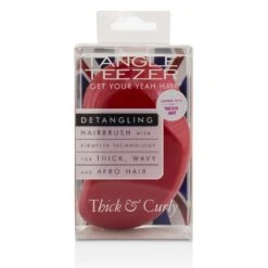 Tangle® Teezer Tangle Teezer Thick & Curly Detangling Hair Brush - # Salsa Red (For Thick, Wavy And Afro Hair) 1pc