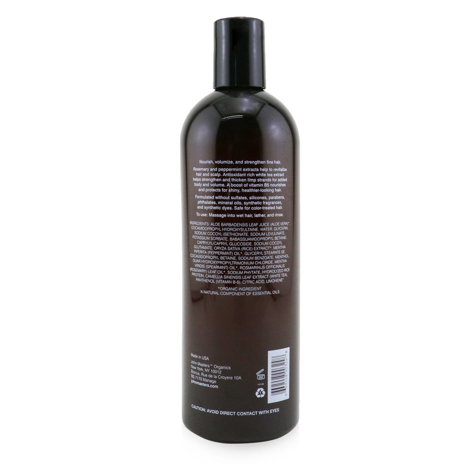 John Masters Organics Shampoo For Fine Hair With Rosemary & Peppermint 1000ml/33.8oz 6 John Masters Organics Shampoo For Fine Hair With Rosemary & Peppermint 1000ml/33.8oz - Image 4