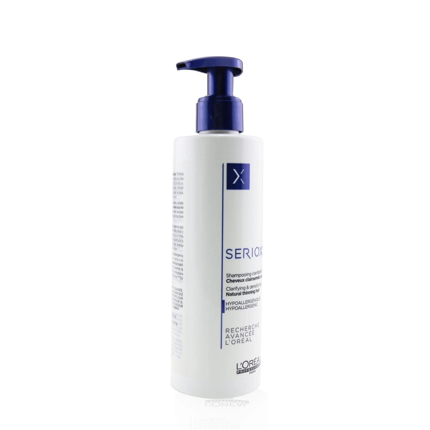 L'Oreal Professionnel Serioxyl Clarifying & Densifying Shampoo (Natural Thinning Hair) 250ml/8.5oz 4 L'Oreal Professionnel Serioxyl Clarifying & Densifying Shampoo (Natural Thinning Hair) 250ml/8.5oz - Image 2