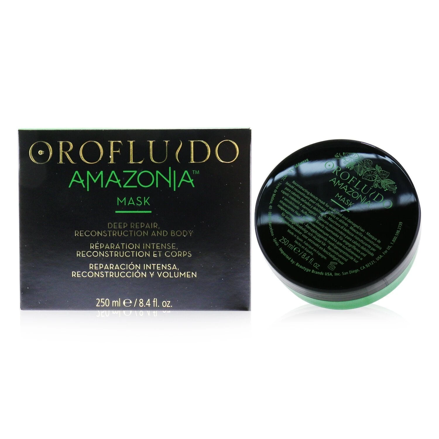 Orofluido Amazonia Reconstruction Beauty Mask (For Weakened And Damaged Hair) 500ml/16.9oz 6 Orofluido Amazonia Reconstruction Beauty Mask (For Weakened And Damaged Hair) 500ml/16.9oz - Image 4
