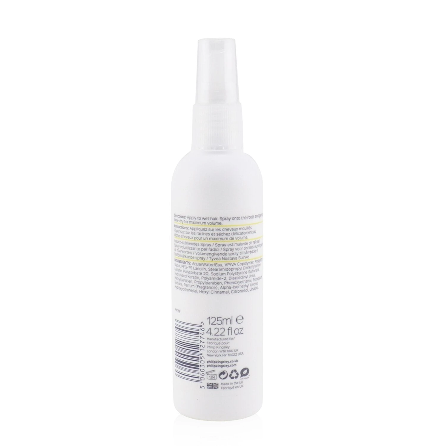 Philip Kingsley Maximizer Root Boosting Spray (Volumises And Lifts Fine Hair) 250ml/8.45oz 6 Philip Kingsley Maximizer Root Boosting Spray (Volumises And Lifts Fine Hair) 250ml/8.45oz - Image 4