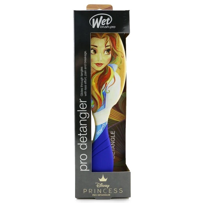Wet Brush Pro Detangler Disney Stylized Princess - # Belle 1pc 3 Wet Brush Pro Detangler Disney Stylized Princess - # Belle 1pc