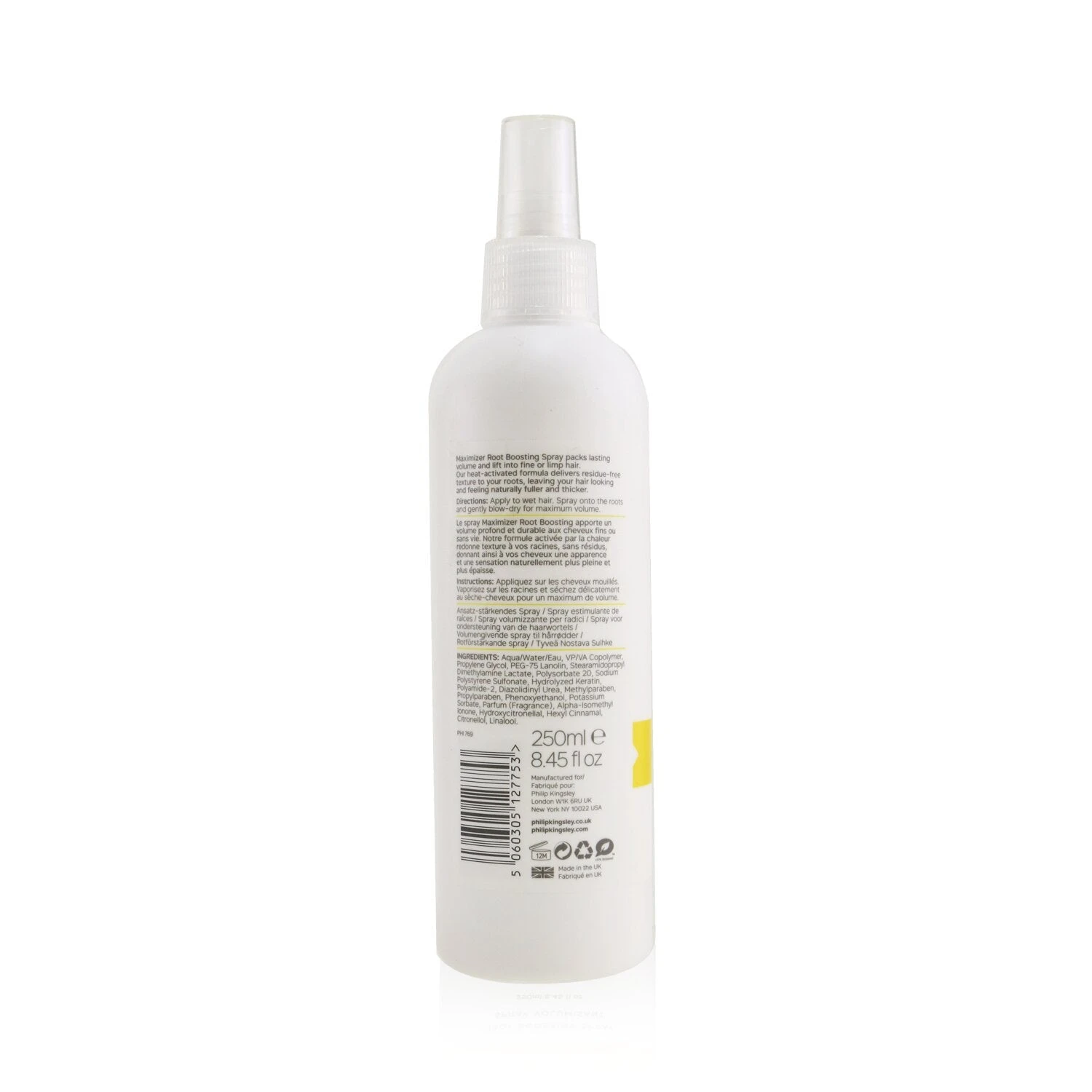Philip Kingsley Maximizer Root Boosting Spray (Volumises And Lifts Fine Hair) 250ml/8.45oz 8 Philip Kingsley Maximizer Root Boosting Spray (Volumises And Lifts Fine Hair) 250ml/8.45oz - Image 6