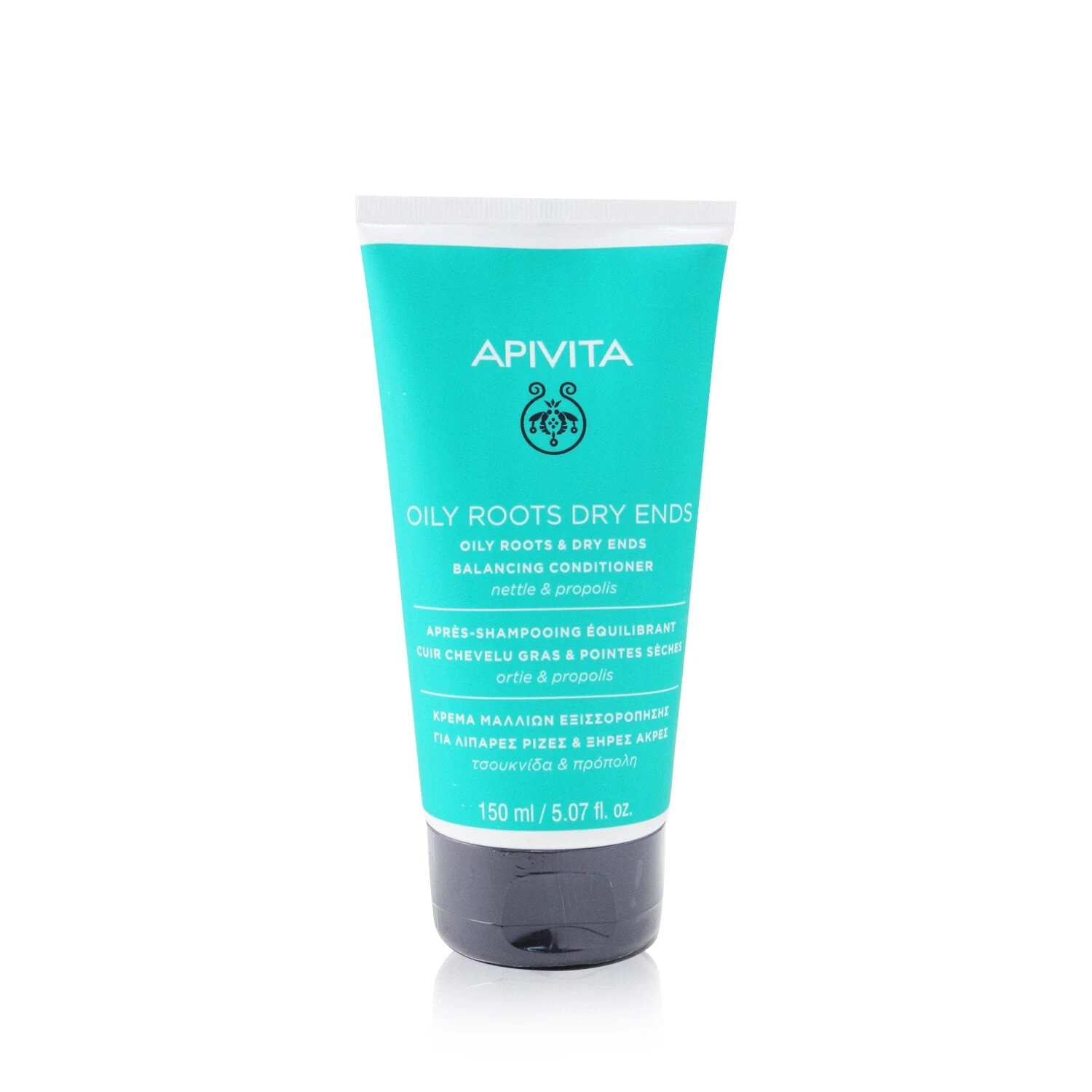 Apivita Oily Roots & Dry Ends Balancing Conditioner With Nettle & Propolis 150ml/5.07oz 3 Apivita Oily Roots & Dry Ends Balancing Conditioner With Nettle & Propolis 150ml/5.07oz