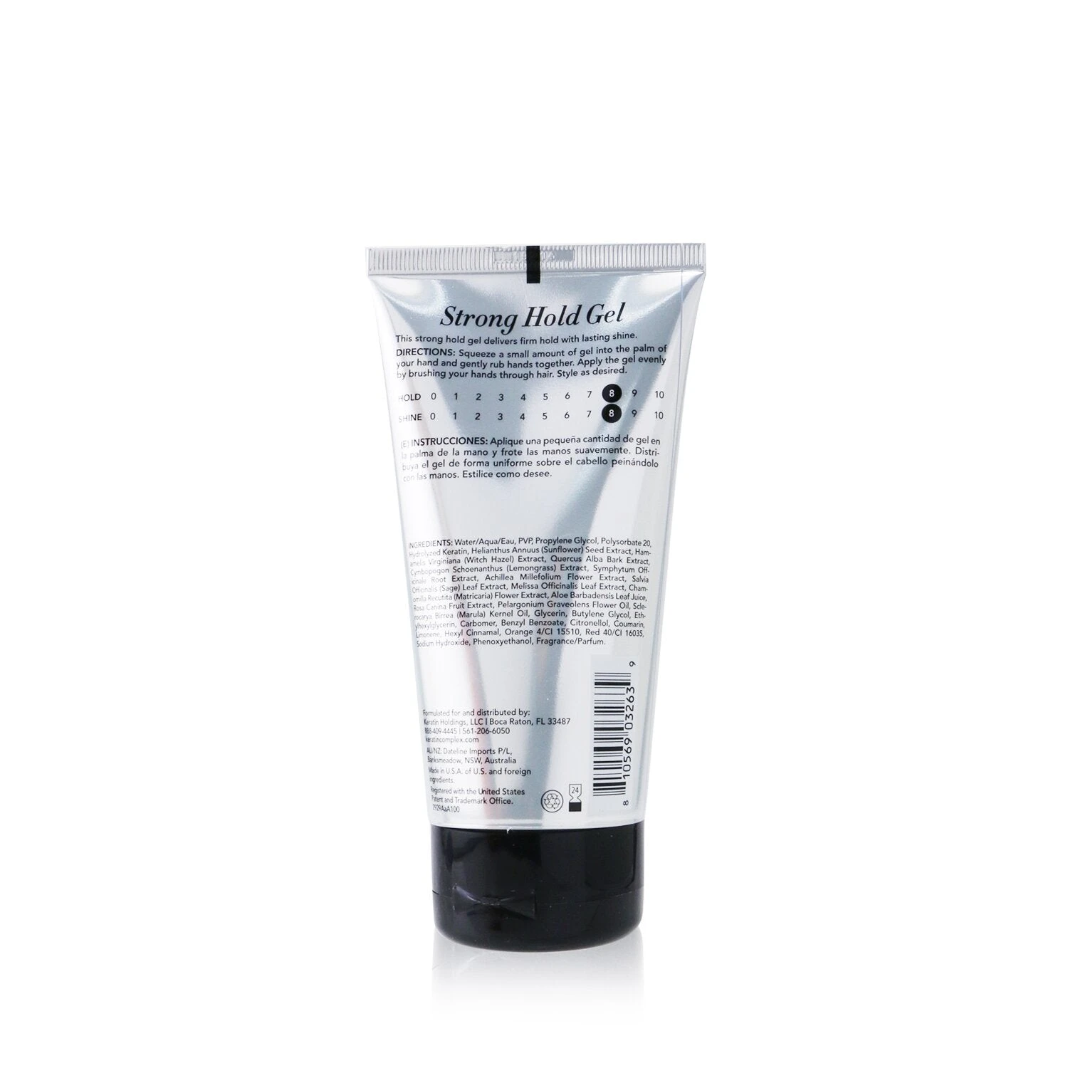 Keratin Complex Strong Hold Gel 148ml/5oz 5 Keratin Complex Strong Hold Gel 148ml/5oz - Image 3