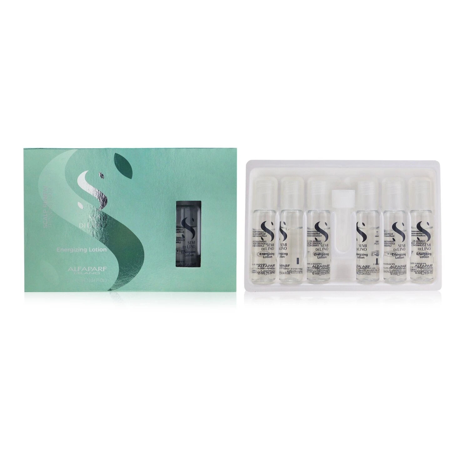 AlfaParf Semi Di Lino Scalp Renew Energizing Lotion (Thinning Hair) 12x10ml/0.34oz 4 AlfaParf Semi Di Lino Scalp Renew Energizing Lotion (Thinning Hair) 12x10ml/0.34oz - Image 2