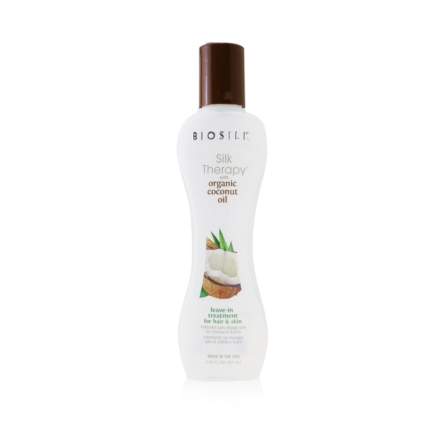 BioSilk Silk Therapy With Coconut Oil Leave-In Treatment (For Hair & Skin) 167ml/5.64oz 3 BioSilk Silk Therapy With Coconut Oil Leave-In Treatment (For Hair & Skin) 167ml/5.64oz