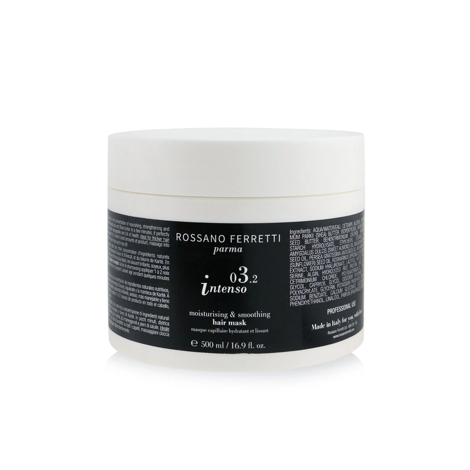 Rossano Ferretti Parma Intenso 03.2 Moisturising & Smoothing Hair Mask (Salon Product) 500ml/16.9oz 3 Rossano Ferretti Parma Intenso 03.2 Moisturising & Smoothing Hair Mask (Salon Product) 500ml/16.9oz
