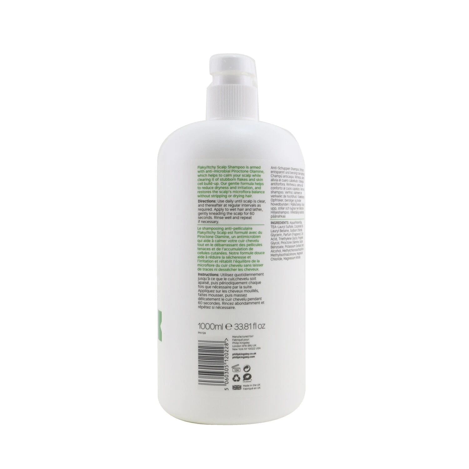 Philip Kingsley Flaky/ Itchy Scalp Anti-Dandruff Shampoo 1000ml/33.81oz 5 Philip Kingsley Flaky/ Itchy Scalp Anti-Dandruff Shampoo 1000ml/33.81oz - Image 3