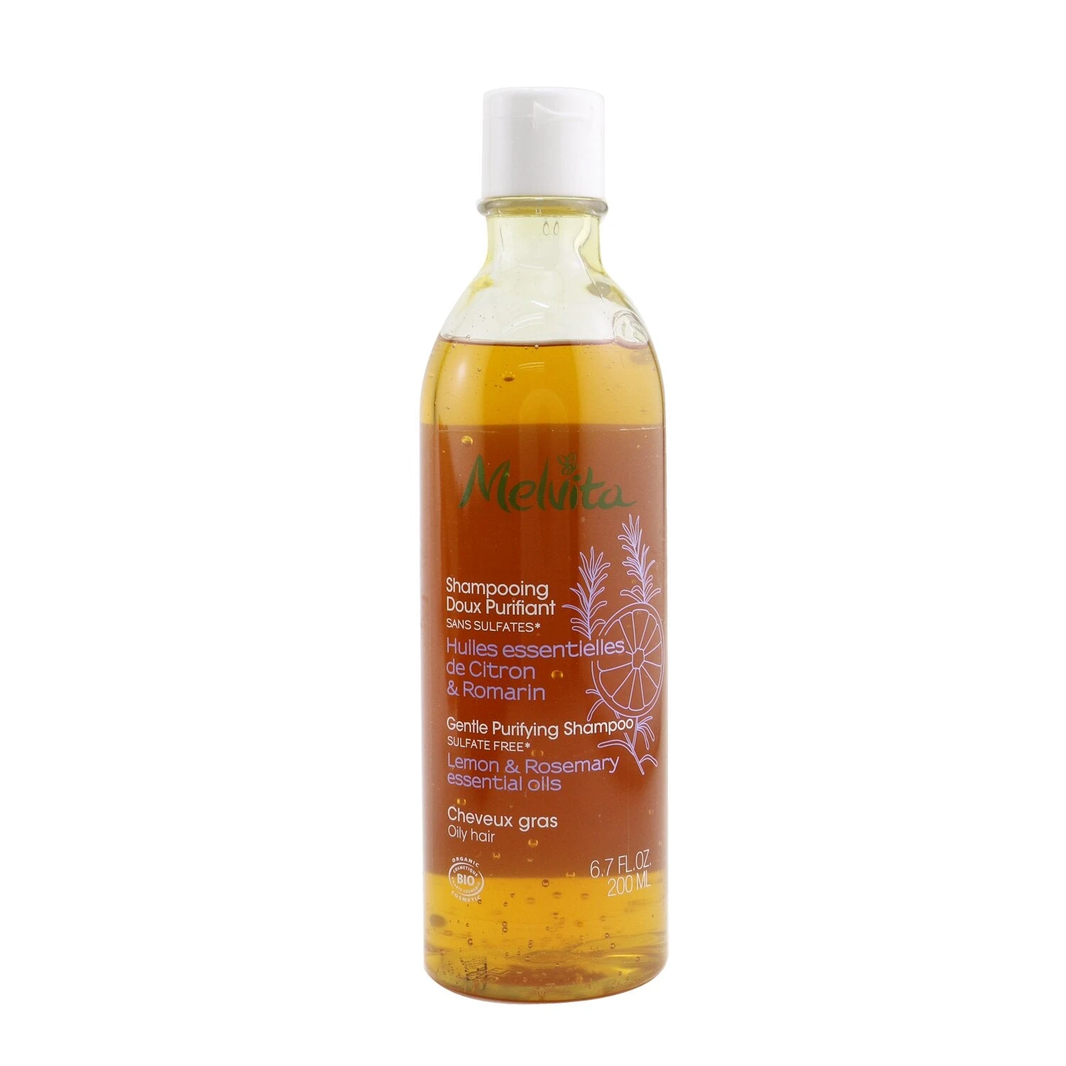 Melvita Gentle Purifying Shampoo (Oily Hair) 200ml/6.7oz 3 Melvita Gentle Purifying Shampoo (Oily Hair) 200ml/6.7oz