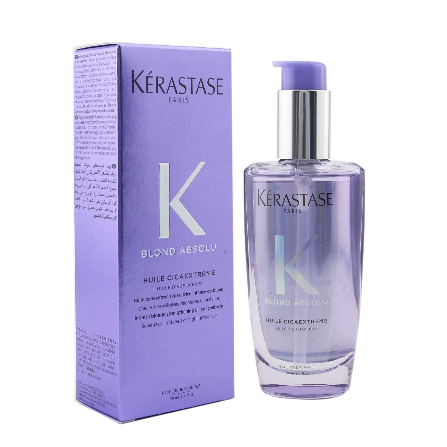 Kérastase Kerastase Blond Absolu Huile Cicaextreme Hair Oil 100ml/3.3oz 4 Kérastase Kerastase Blond Absolu Huile Cicaextreme Hair Oil 100ml/3.3oz - Image 2