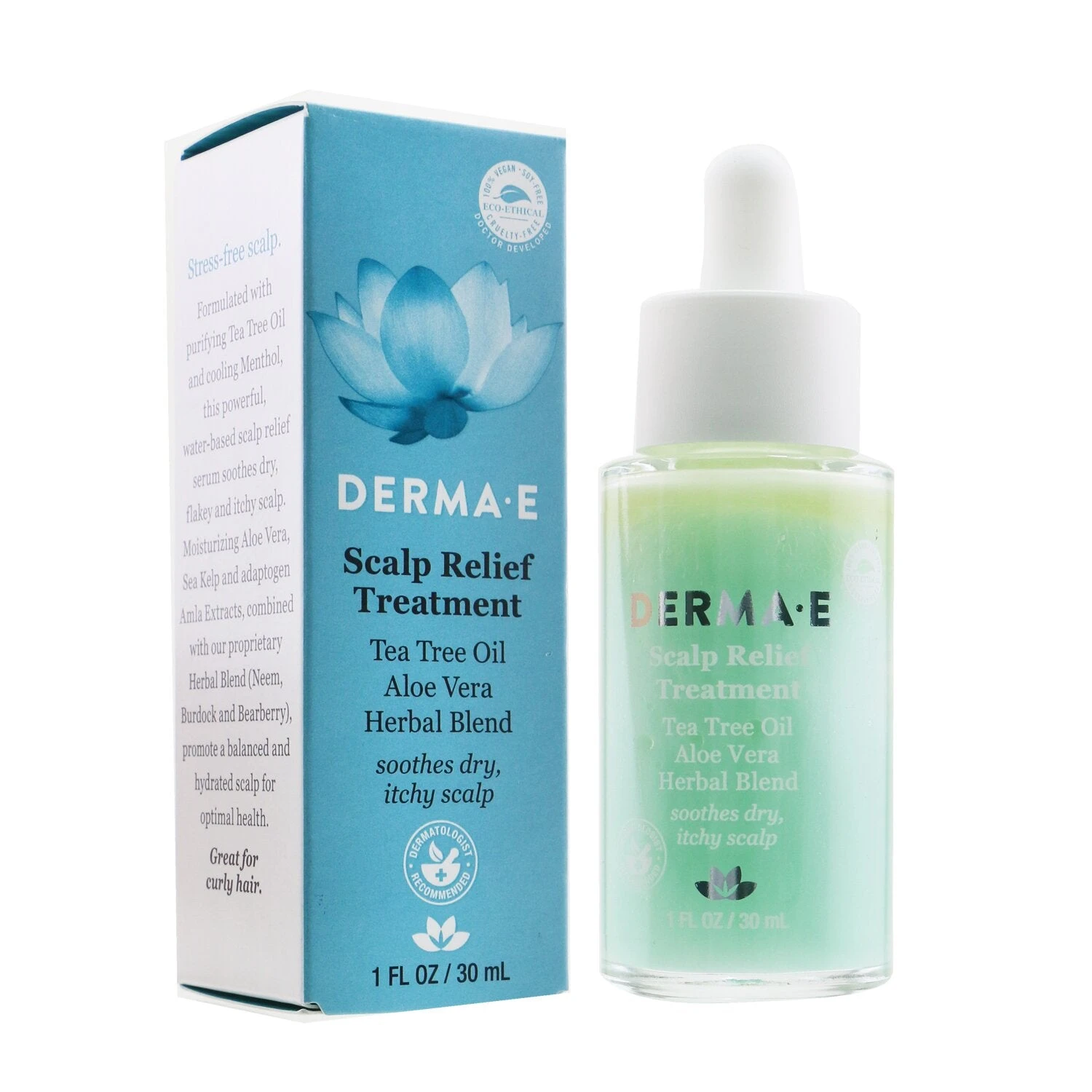 Derma E Scalp Relief Treatment (For Soothes Dry, Itchy Scalp) 30ml/1oz 4 Derma E Scalp Relief Treatment (For Soothes Dry, Itchy Scalp) 30ml/1oz - Image 2