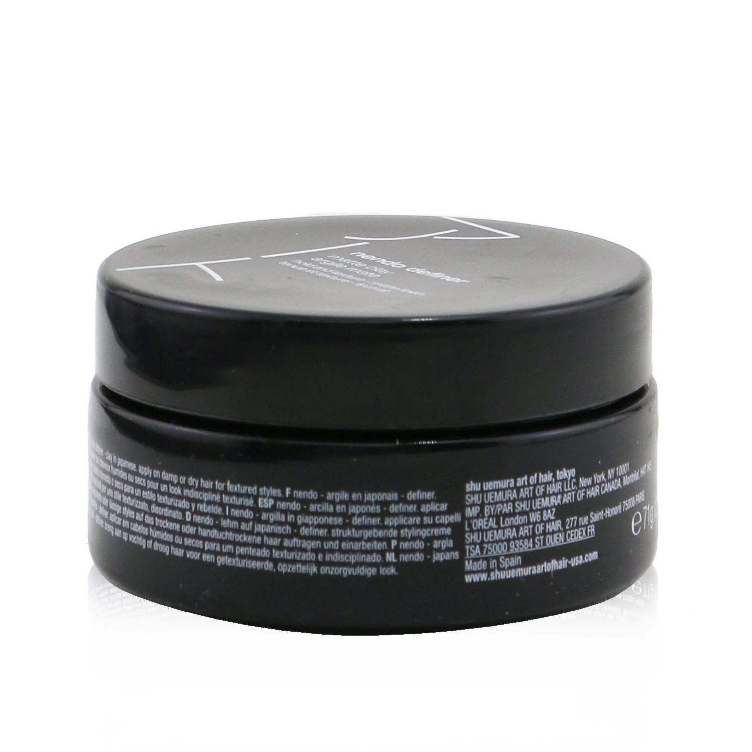 Shu Uemura Nendo Definer Matte Clay (Hair Pomade) - Hold & Texture 71g/2.5oz 5 Shu Uemura Nendo Definer Matte Clay (Hair Pomade) - Hold & Texture 71g/2.5oz - Image 3