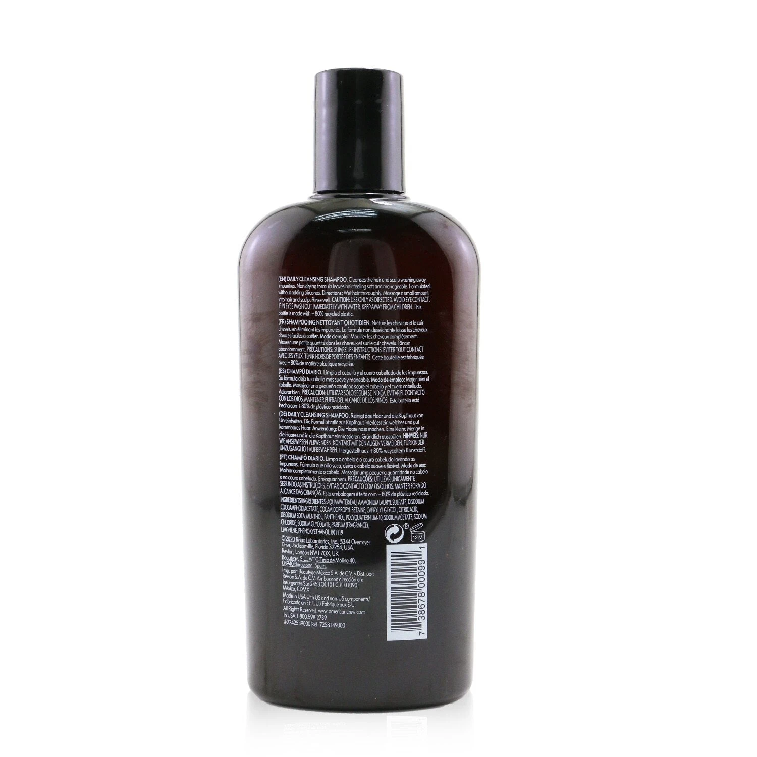 American Crew Men Daily Cleansing Shampoo (For Normal To Oily Hair And Scalp) 450ml/15.2oz 5 American Crew Men Daily Cleansing Shampoo (For Normal To Oily Hair And Scalp) 450ml/15.2oz - Image 3