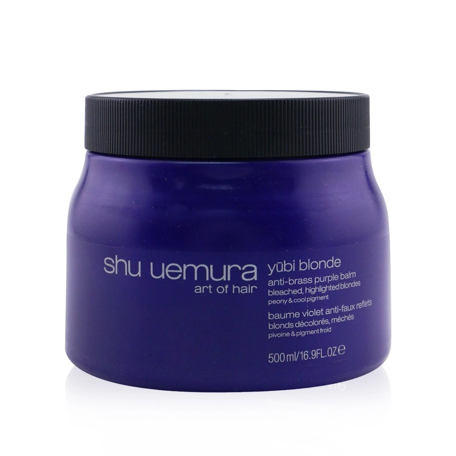 Shu Uemura Yubi Blonde Anti-Brass Purple Balm (Hair Mask) - Bleached, Highlighted Blondes (Salon Size) 500ml/16.9oz 3 Shu Uemura Yubi Blonde Anti-Brass Purple Balm (Hair Mask) - Bleached, Highlighted Blondes (Salon Size) 500ml/16.9oz