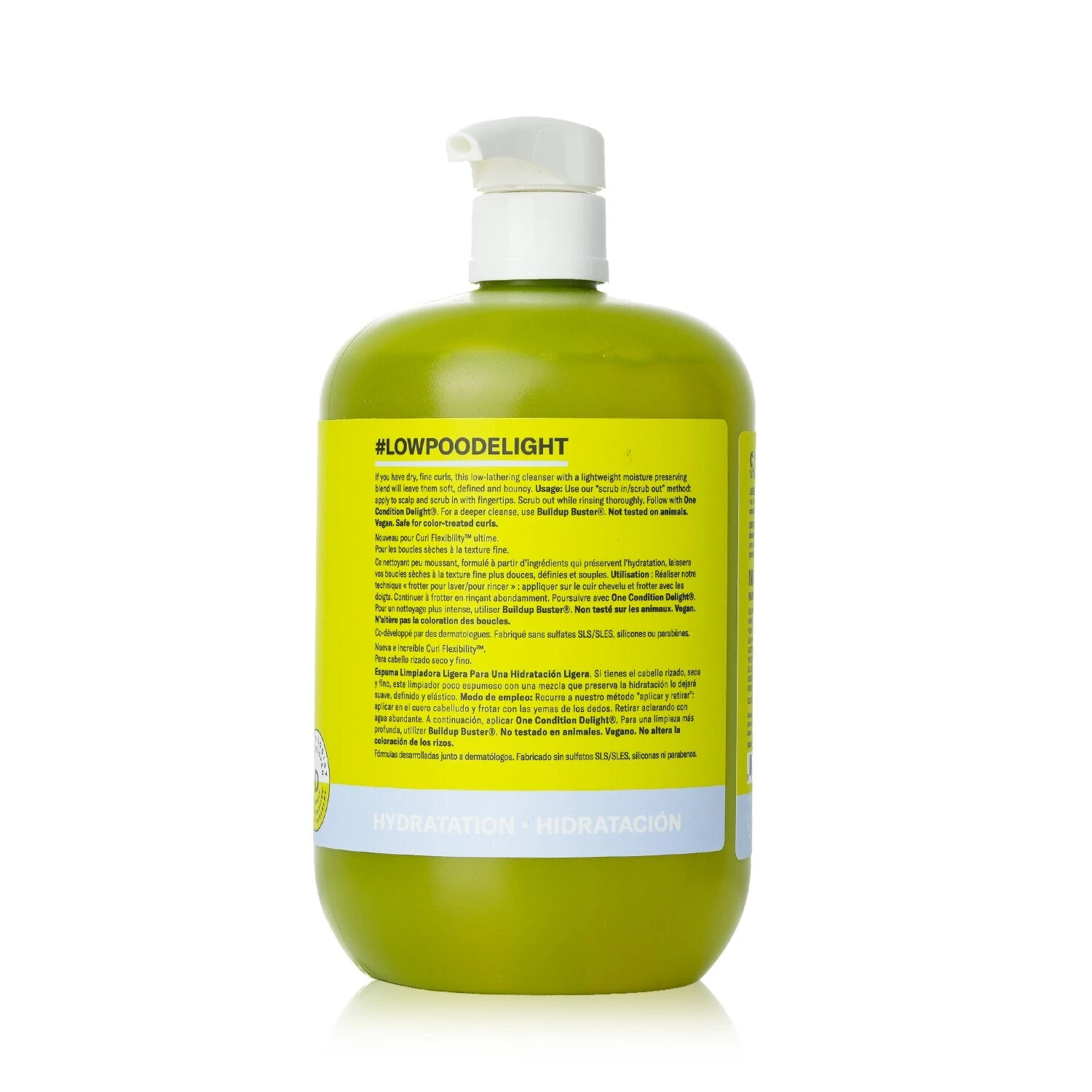 DevaCurl Low-Poo Delight Mild Lather Cleanser For Lightweight Moisture - For Dry, Fine Curls 946ml/32oz 5 DevaCurl Low-Poo Delight Mild Lather Cleanser For Lightweight Moisture - For Dry, Fine Curls 946ml/32oz - Image 3