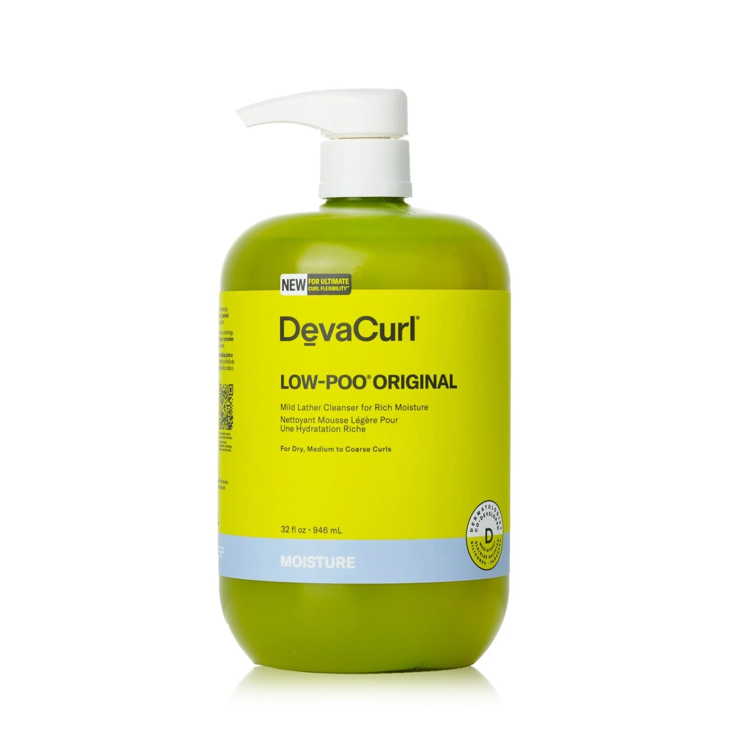 DevaCurl Low-Poo Original Mild Lather Cleanser For Rich Moisture - For Dry, Medium To Coarse Curls 946ml/32oz 3 DevaCurl Low-Poo Original Mild Lather Cleanser For Rich Moisture - For Dry, Medium To Coarse Curls 946ml/32oz