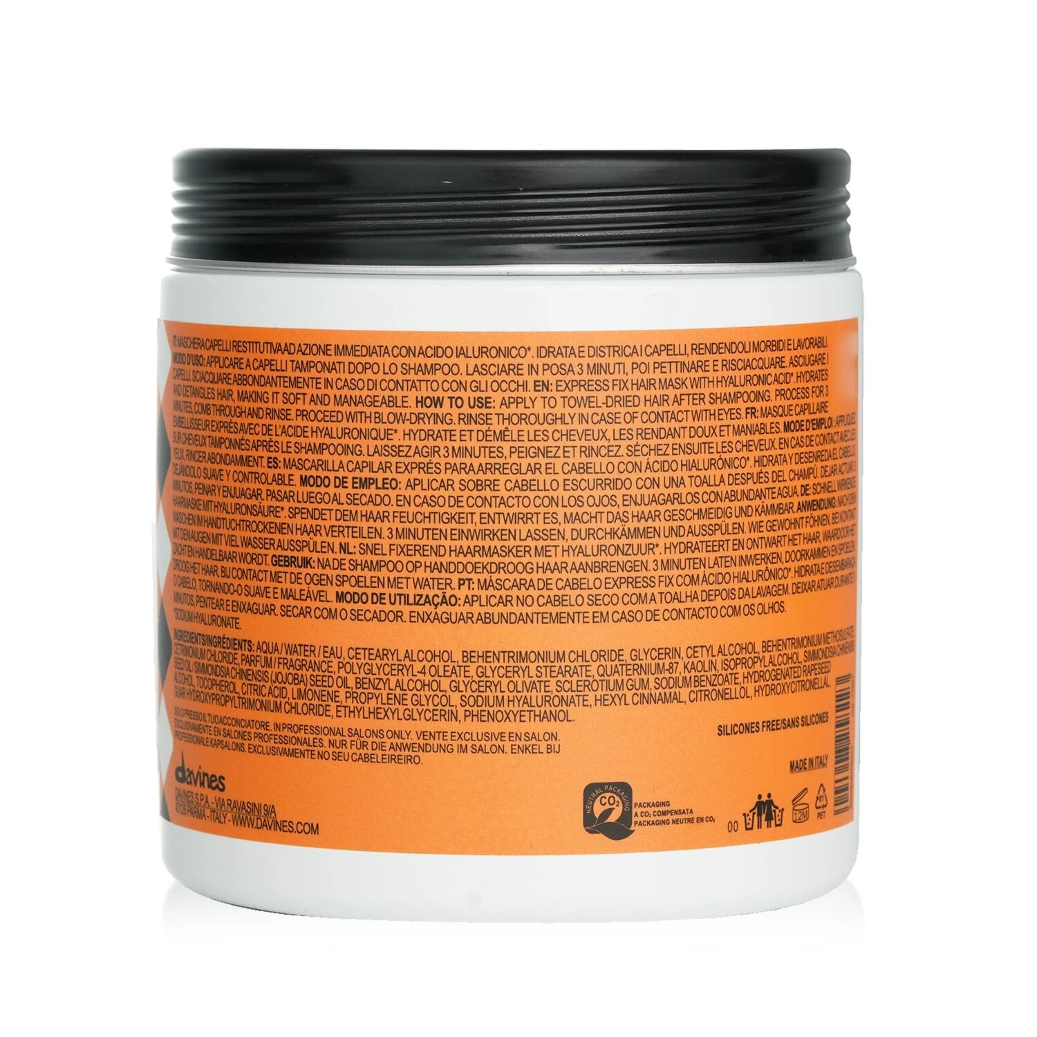 Davines The Quick Fix Circle Fast Lane Mutli Tasking Hair Mask (Salon Size) 750ml/26.43oz 5 Davines The Quick Fix Circle Fast Lane Mutli Tasking Hair Mask (Salon Size) 750ml/26.43oz - Image 3