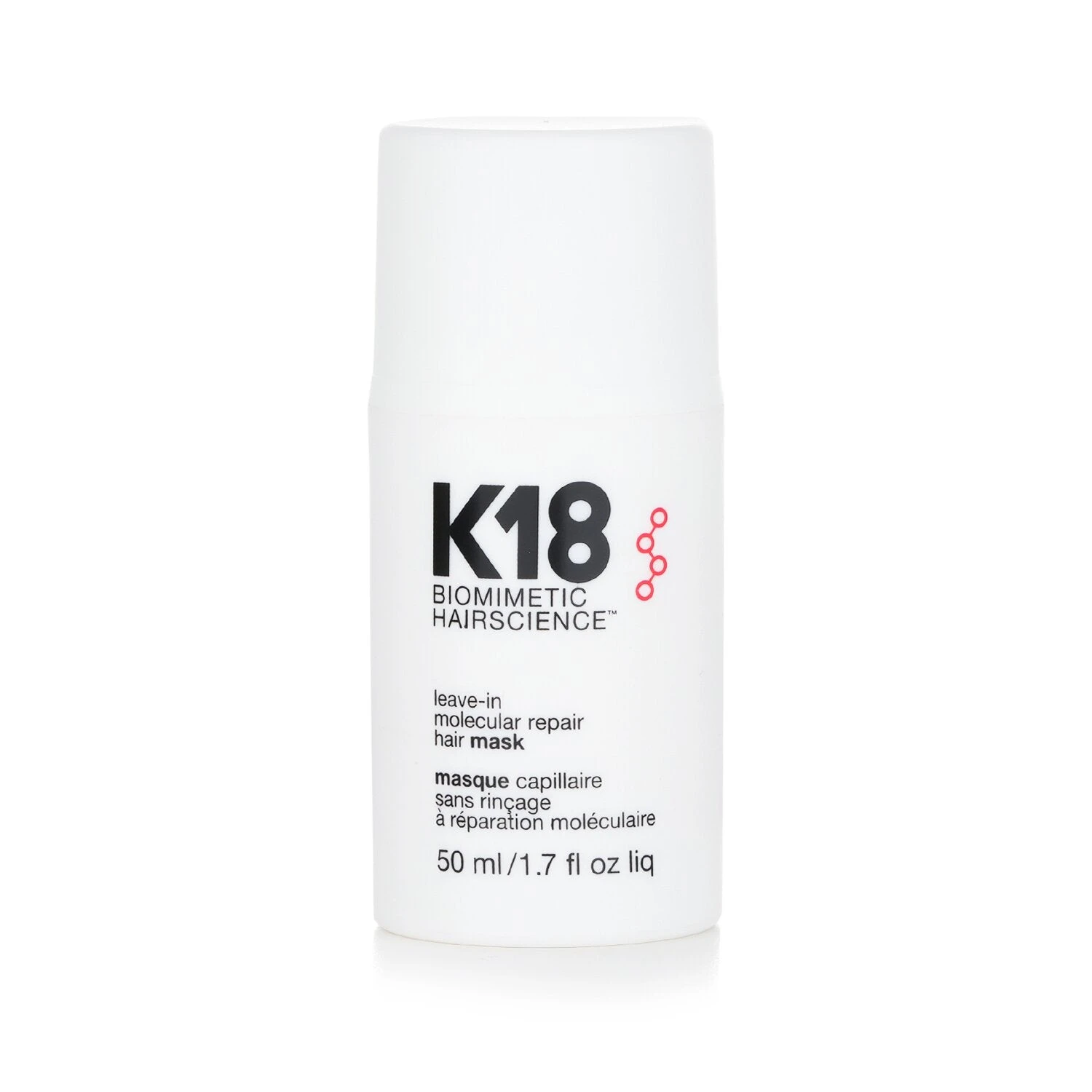 K18 Leave-In Molecular Repair Hair Mask 50ml/1.7oz 3 K18 Leave-In Molecular Repair Hair Mask 50ml/1.7oz