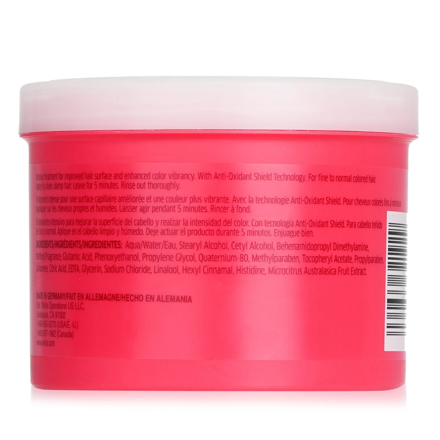 Wella Invigo Brilliance Vibrant Color Mask - # Normal 500ml/16.9oz 5 Wella Invigo Brilliance Vibrant Color Mask - # Normal 500ml/16.9oz - Image 3