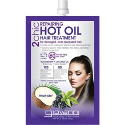 Giovanni Hot Oil Hair Treatment - 2chic Repairing (Damaged Hair) 49g