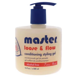 Master Well Comb Loose And Flow Conditioning Styling Gel By Master Well Comb For Men - 16.9 Oz Gel