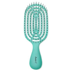 NuWay 4Hair Circular Venting Detangling Junior C Brush - Aqua By NuWay 4Hair For Unisex - 1 Pc Hair Brush