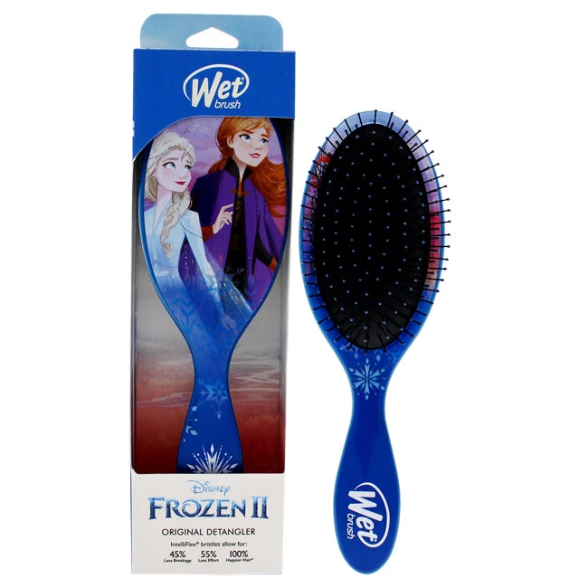 Wet Brush Original Detangler Disney Frozen II Brush - Sisters By Wet Brush For Unisex - 1 Pc Hair Brush 3 Wet Brush Original Detangler Disney Frozen II Brush - Sisters By Wet Brush For Unisex - 1 Pc Hair Brush