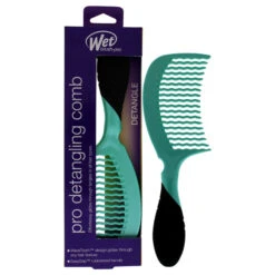 Wet Brush Pro Detangling Comb - Purist Blue By Wet Brush For Unisex - 1 Pc Comb