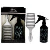 Wet Brush Epic Quick Dry Style Kit By Wet Brush For Unisex - 2 Pc Kit Quick Dry Hair Brush, Aluminum Spray Bottle