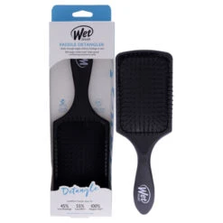 Wet Brush Paddle Detangler Brush - Black By Wet Brush For Unisex - 1 Pc Hair Brush
