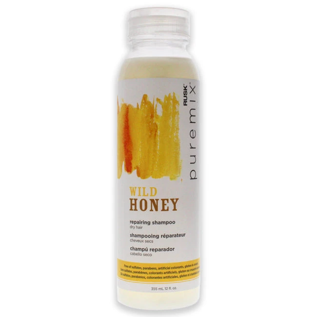 Rusk Puremix Wild Honey Repairing Shampoo - Dry Hair By Rusk For Unisex - 12 Oz Shampoo 3 Rusk Puremix Wild Honey Repairing Shampoo - Dry Hair By Rusk For Unisex - 12 Oz Shampoo