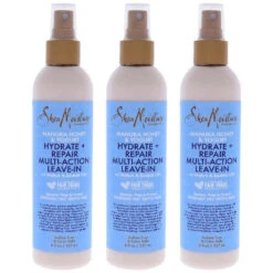 Shea Moisture Manuka Honey And Yogurt Hydrate Plus Repair Multi-Action Leave-In By Shea Moisture For Unisex - 8 Oz Treatment - Pack Of 3