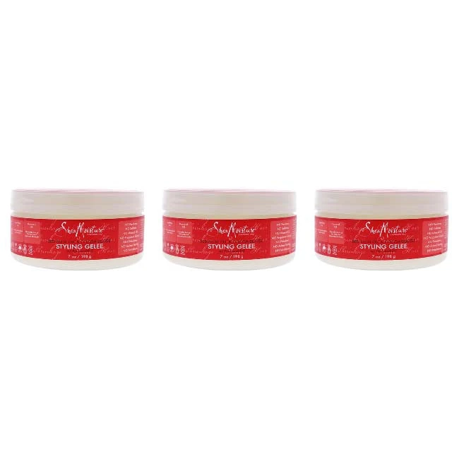Shea Moisture Red Palm Oil And Cocoa Butter Styling Gelee By Shea Moisture For Unisex - 7 Oz Gel - Pack Of 3 3 Shea Moisture Red Palm Oil And Cocoa Butter Styling Gelee By Shea Moisture For Unisex - 7 Oz Gel - Pack Of 3
