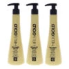 Helis Gold Heliplex One Step Hair Serum By Helis Gold For Unisex - 8.4 Oz Serum - Pack Of 3
