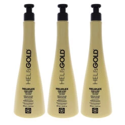 Helis Gold Heliplex One Step Hair Serum By Helis Gold For Unisex - 16.9 Oz Serum - Pack Of 3