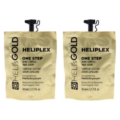 Helis Gold Heliplex One Step Hair Serum By Helis Gold For Unisex - 1.7 Oz Serum - Pack Of 2