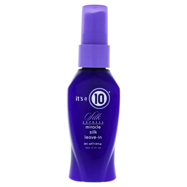 Its A 10 Miracle Silk Express Leave-In By Its A 10 For Unisex - 2 Oz Hairspray 3 Its A 10 Miracle Silk Express Leave-In By Its A 10 For Unisex - 2 Oz Hairspray