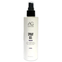 AG Hair Cosmetics Spray Gel Thermal Setting Spray By AG Hair Cosmetics For Unisex - 8 Oz Hair Spray